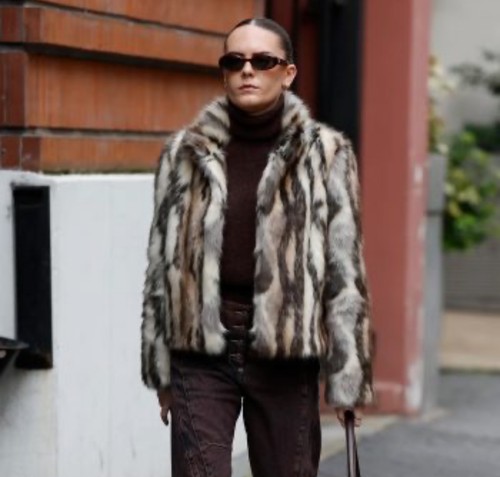 Cappotto pelliccia sintetica - cappotto,