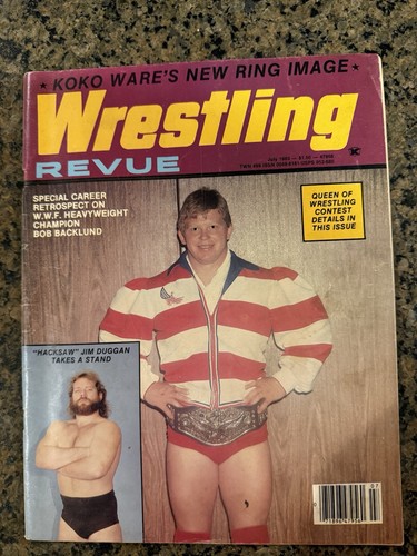 Wrestling revue july 1983 - wrestling,