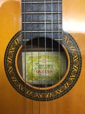 CHITARRA ACUSTICA SUZUKI N* 34 OTTIMA CON CUSTODIA GUITAR VIOLIN JAPAN CLASSICA