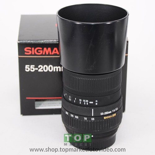 Sigma obiettivo nikon 200mm - nikon, 55-200mm