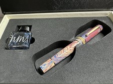 Penna stilografica Maiora Libertà Tondo Doni edizione limitata #17/18 larga pennino oro 18 carati