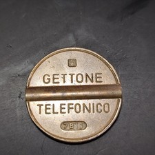 Gettone Telefonico Italiano Autentico (Anni '70/'80)