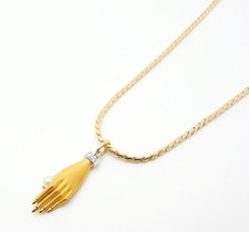 Collana con ciondolo - carrera, y