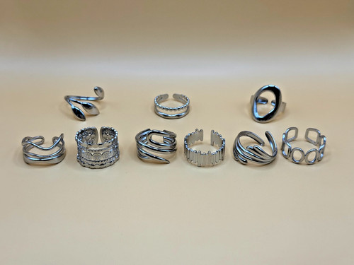 Lotto pezzi anello - 9,