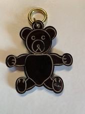 Vip Gift Pomellato Bear Orso Teddy Orsetto Portachiavi Plexiglass Nero