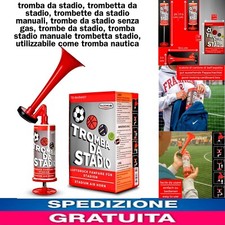 tromba trombetta da stadio manuale senza gas utilizzabile come tromba nautica