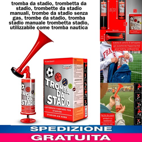 Tromba trombetta stadio - tromba,