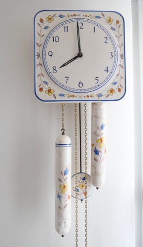 Orologio parete porcellana - parete,