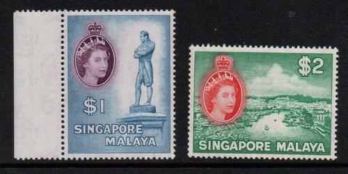 Singapore 1955 1 statua - singapore, $1