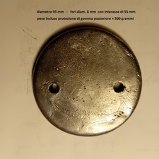 Zavorra piombo con protezione