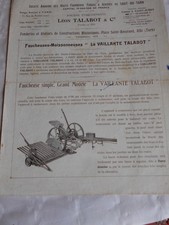 Brochure trattore d'epoca Leon