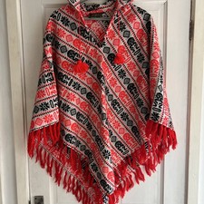 Poncho Ande multicolore