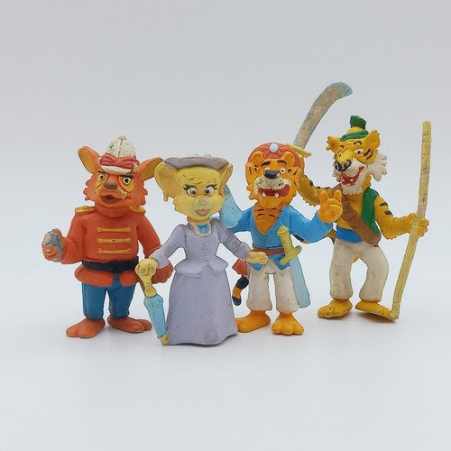 Lot pvc figures - x4,