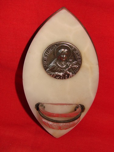 Antico acquasantiera marmo - acquasantiera,