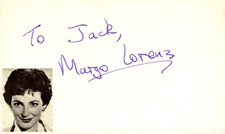 Scheda indice 3x5 firmata