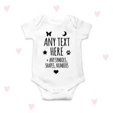 Body neonato personalizzato