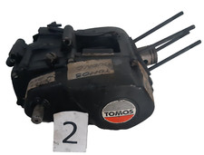 02 MOTORE TOMOS  50cc ,  LIBERO, MANCA TESTA PISTONE CILINDRO!