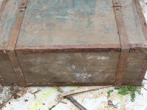 Baule legno massello - baule,