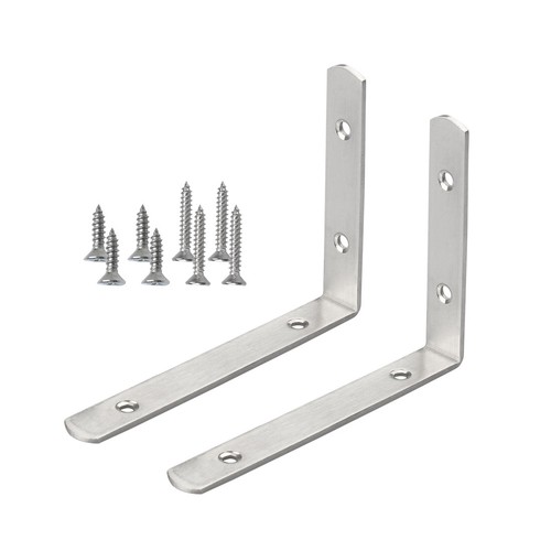Staffa angolare acciaio inox