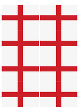 Adesivi Bandiera Inghilterra X