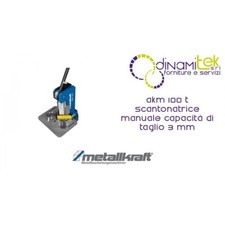 AKM 100 T SCANTONATRICE MANUALE CAPACITÀ DI TAGLIO 3 MM METALLKRAFT