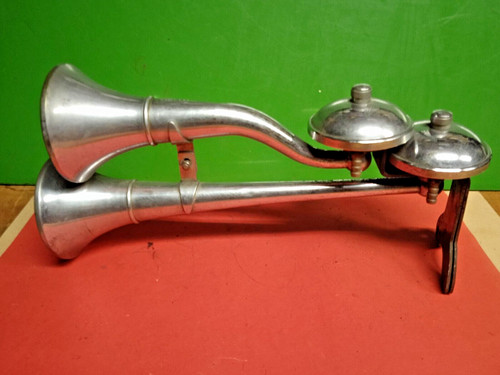 Antique vintage car horn - car,