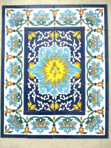 Pannello murale mosaico arte