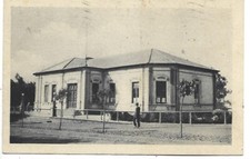 1936 ITALIA AFRICA ORIENTALE ERITREA ASMARA IL CERCHIO UFFICIALE CARTOLINA VIAGGIATA