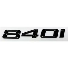 840i Gloss Black Rear Trunk