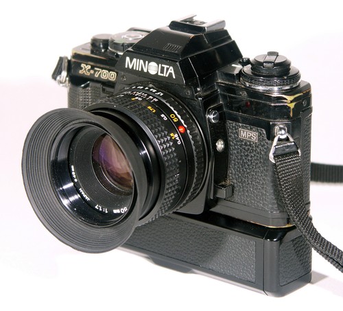 Minolta 700 mps fotocamera - minolta, x-700