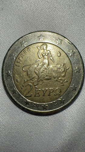 Moneta euro grecia - moneta, 2