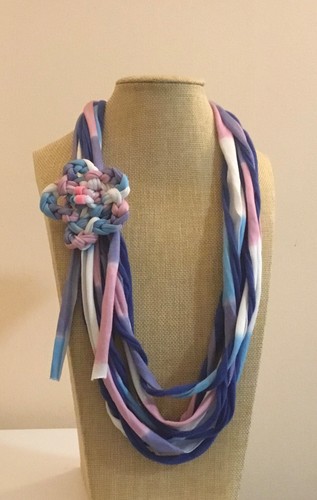 Sciarpa collana multicolore - , in