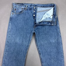 Levis 501 Jeans Uomo 34x30 Blu