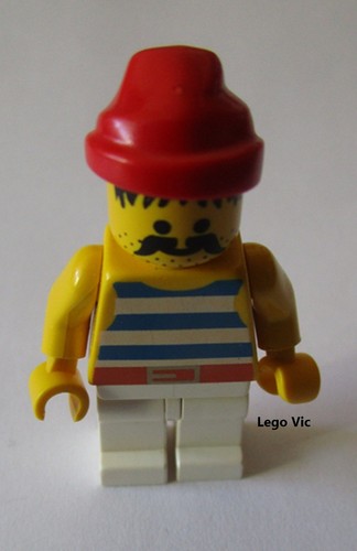 Lego pi073 figurine pirate - pirate, du