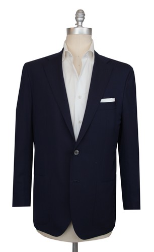 Giacca sportiva kiton blu - sportiva,