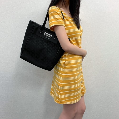 Borsa tote fendi zucca logo - tote,