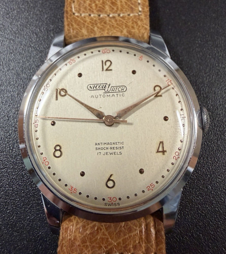 Nicolet watch automatic - nicolet,