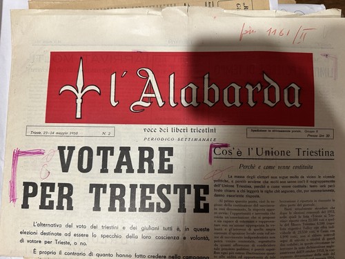 Quotidiano alabarda trieste - l'alabarda,