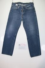 Levis 751 Indigo (Cod. H2235)Tg48 W34 L30 jeans usato Vita Alta Vintage Original