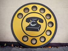 Riproduzione Insegna Telefonica Sip vintage Targa Telefono Anni 70 Retrò 20 Cm