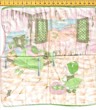 CAPPUCCETTO ROSSO 60s italy fazzoletto handkerchief cotone loose