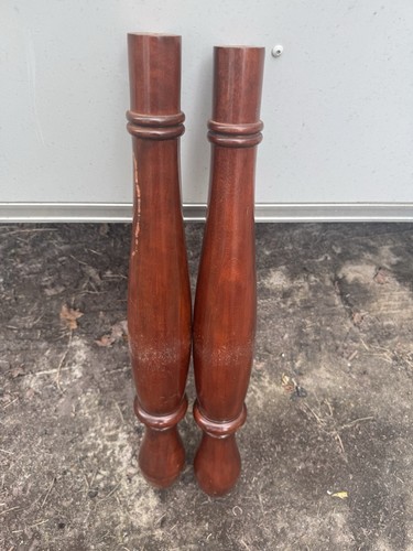 Coppia legno tornito - tornito, 26,75”