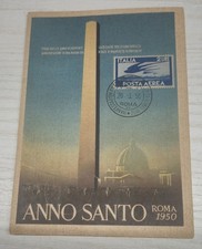 Cartolina Anno Santo 1950