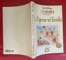 TESORI QUATTRO n. 4 ZIO PAPERONE KLONDIKE Carl Barks (2001) Fumetto Disney NUOVO