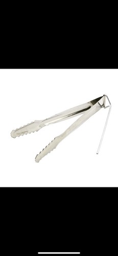 Large charcoal metal tongs - large,