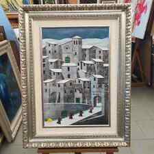 Proietti Norberto acrilico su disegno anni 90, 40 x 60 cm