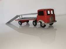 Giocattolo Camion Bisarca Anni 40 Legno E Latta ZAX