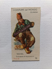 I COSTUMI NEL MONDO ed. IBAC Cremona anni '30 : OLANDA Serie 8 n. 72