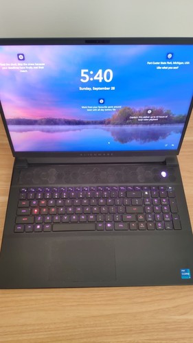Portatile gioco alienware - da,