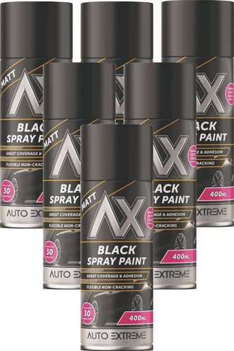 400 vernice spray nero - 400,
